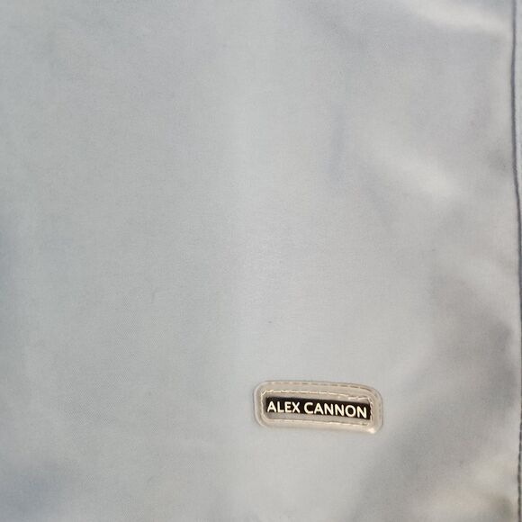 ALEX CANNON Men's SWIM Trunks Board Shorts  Light Blue Size XL Pockets - Picture 4 of 4